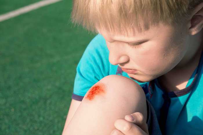 Основы оказания первой помощи ребёнку при бытовых травмах