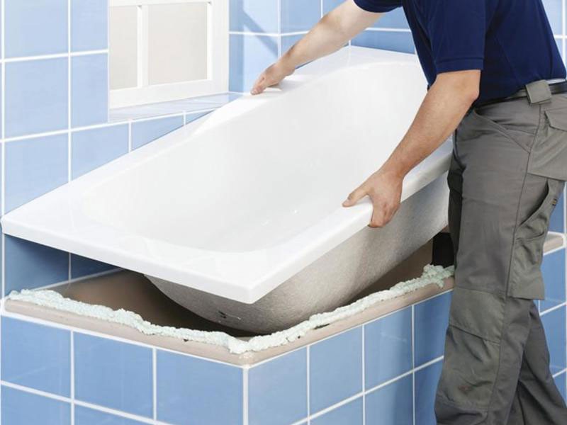 Как лучше реставрировать ванну акрилом или вкладыш